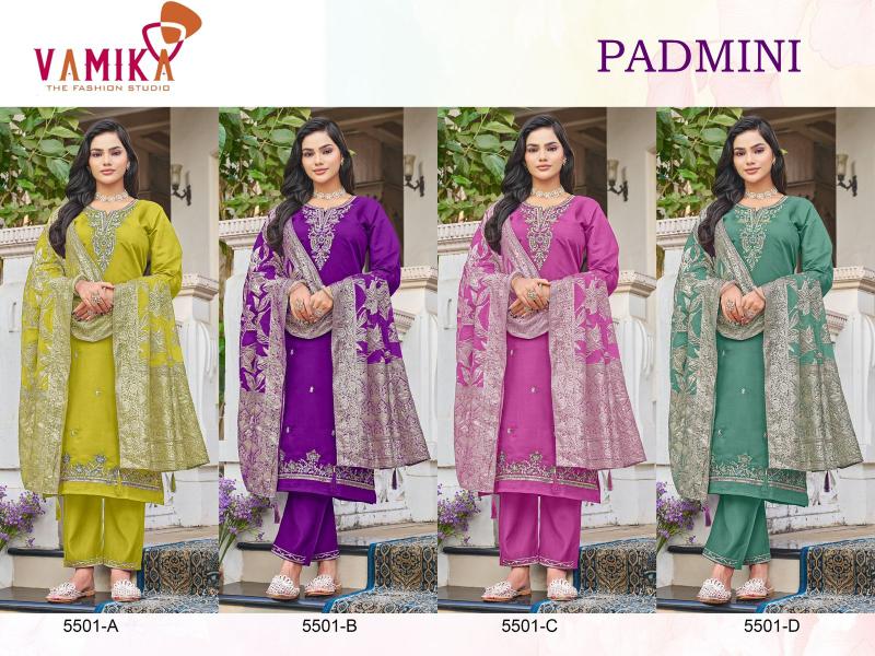 VamikaTM padmini 3pcs kurti wholesale